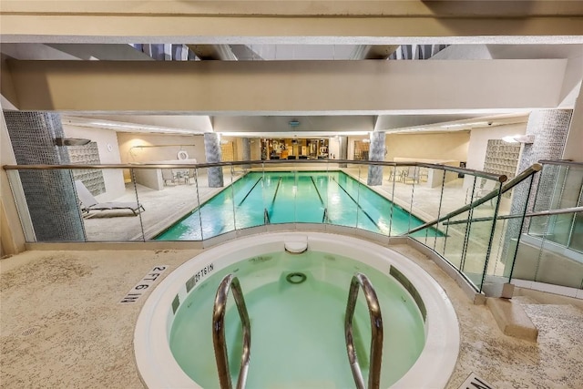 view of pool