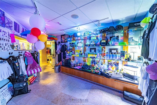 view of rec room