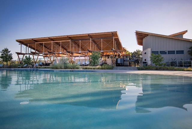 view of pool