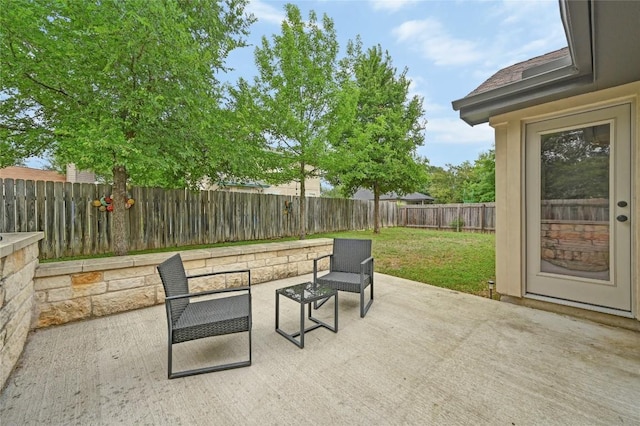 3108 Jubilee Trl, Austin, TX 78748 - view of patio / terrace with a fenced backyard