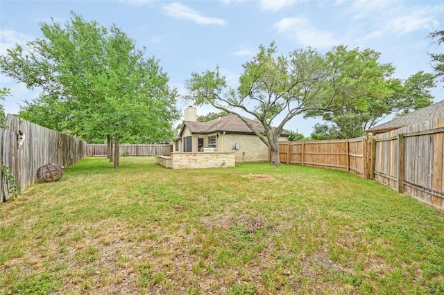 3108 Jubilee Trl, Austin, TX 78748 - view of yard featuring a fenced backyard