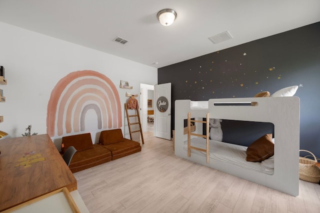 800 Totis Rd, Austin, TX 78748 - bedroom with visible vents and wood finished floors