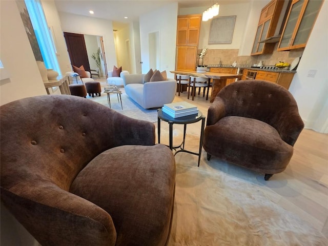 3007 Windsor Rd Unit B, Austin, TX 78703 - living room with recessed lighting