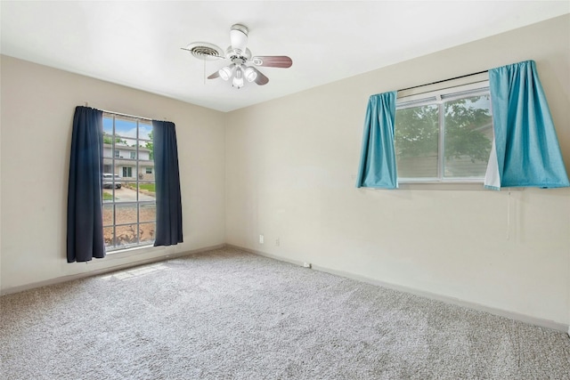 7000 Miranda Dr, Austin, TX 78752 - empty room with carpet and ceiling fan