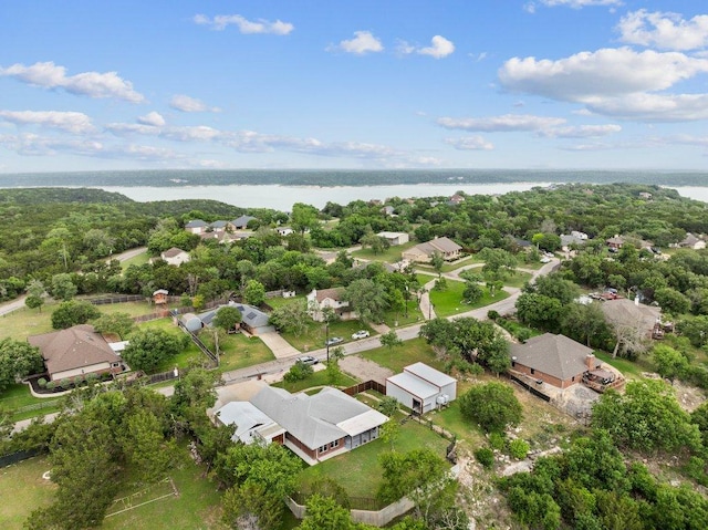 5315 Denmans Loop, Belton, TX 76513 - birds eye view of property with a water view and a residential view