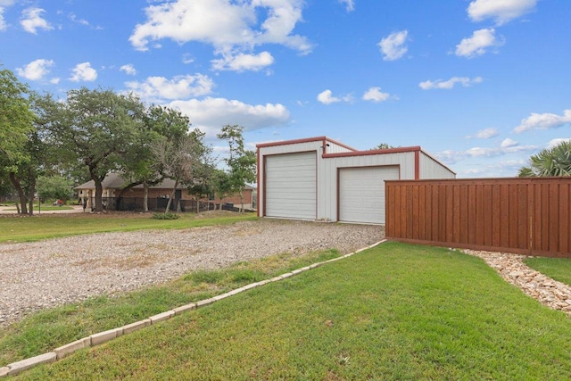 5315 Denmans Loop, Belton, TX 76513 - detached garage with fence