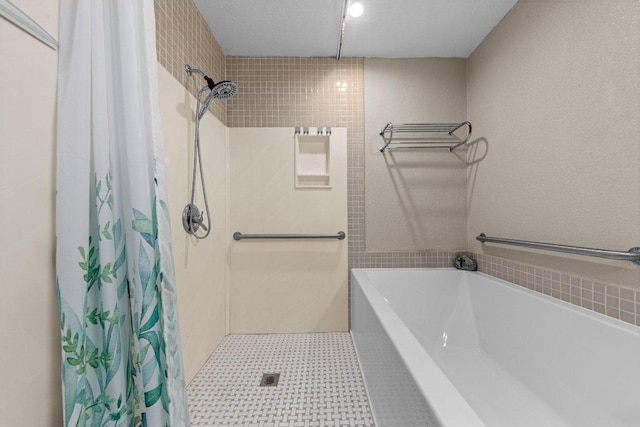 5315 Denmans Loop, Belton, TX 76513 - bathroom with a bath and curtained shower