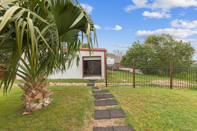 5315 Denmans Loop, Belton, TX 76513 - view of yard with fence and an outdoor structure
