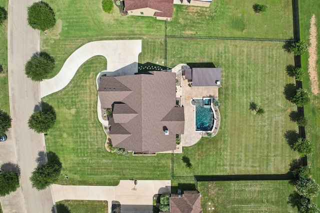 413 Creekside Dr, Salado, TX 76571 - aerial view of property's location featuring a pool area