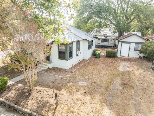 1226 Saint Matthew St, Gonzales, TX 78629 - view of yard featuring a storage shed and an outdoor structure