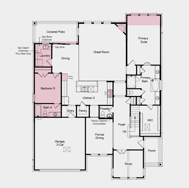 5317 Bellano Bnd, Leander, TX 78641 - plan