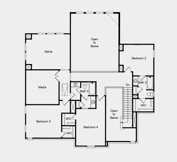5317 Bellano Bnd, Leander, TX 78641 - view of layout