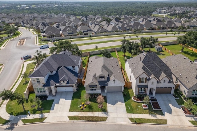 1108 Snowdrop Dr, Georgetown, TX 78628 - aerial perspective of suburban area