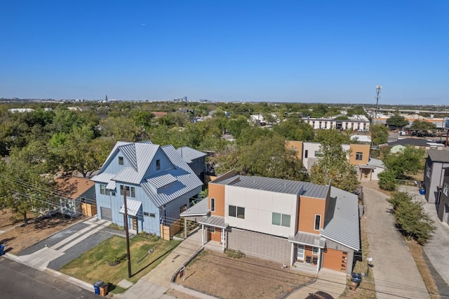 1210 Stobaugh St Unit B, Austin, TX 78757 - drone / aerial view with a residential view