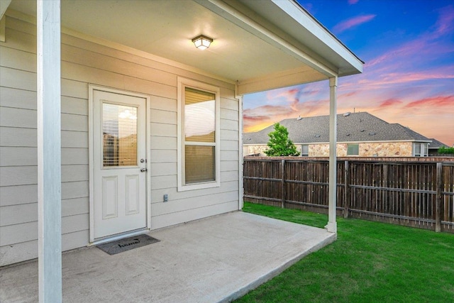 201 Cascata Way, Liberty Hill, TX 78642 - view of exterior entry featuring a patio