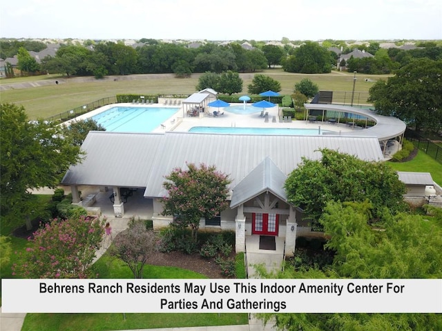 2509 Salorn Way, Round Rock, TX 78681 - aerial view