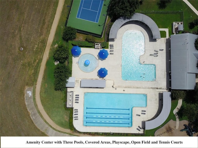 2509 Salorn Way, Round Rock, TX 78681 - birds eye view of property