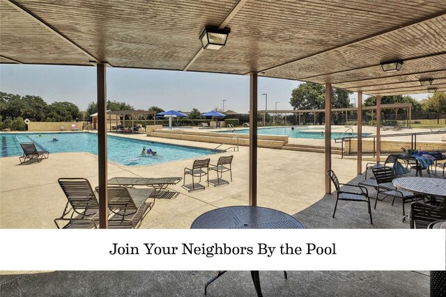 2509 Salorn Way, Round Rock, TX 78681 - community pool with a patio area