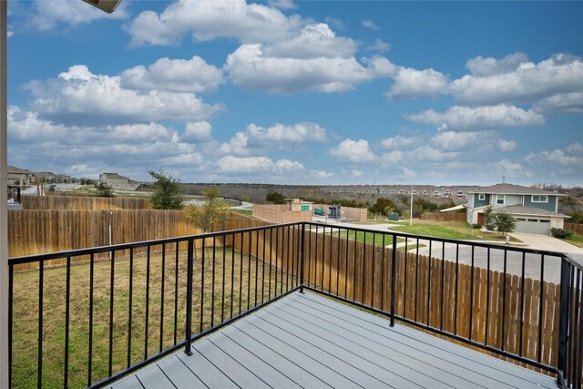 8220 Linnie Ln, Austin, TX 78724 - wooden deck featuring a residential view