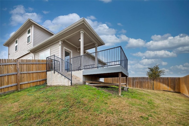 8220 Linnie Ln, Austin, TX 78724 - back of house with a deck
