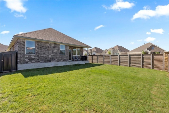 1001 Dog Iron St, Georgetown, TX 78633 - view of yard with a patio area and a fenced backyard