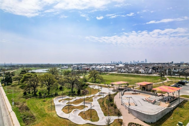 bird's eye view