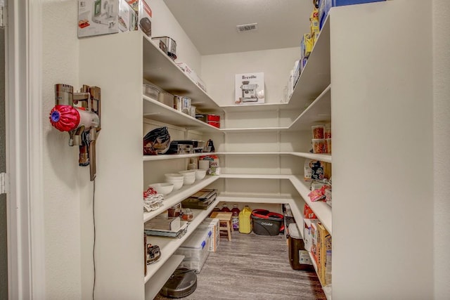 storage area featuring visible vents