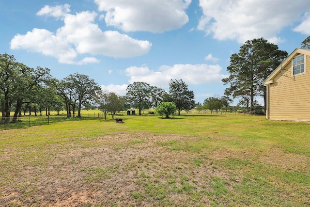 1200 County Road 211, Giddings, TX 78942 - view of yard with fence and a rural view