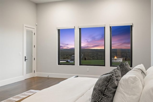 5609 Laceback Ter, Austin, TX 78738 - bedroom featuring wood finished floors and baseboards