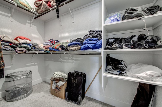 6320 Lipan Bayou Trl, Austin, TX 78738 - walk in closet featuring carpet