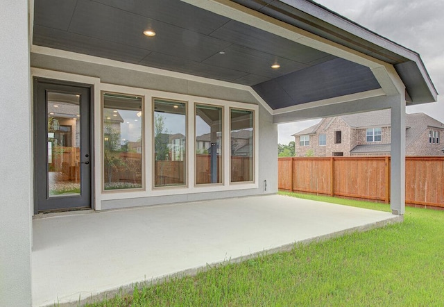 6320 Lipan Bayou Trl, Austin, TX 78738 - view of patio