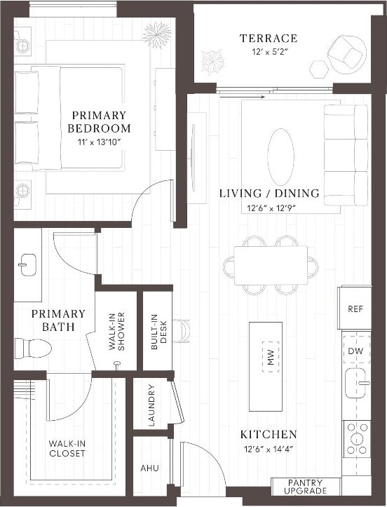 2121 S Congress Ave Unit 630, Austin, TX 78704 - view of layout