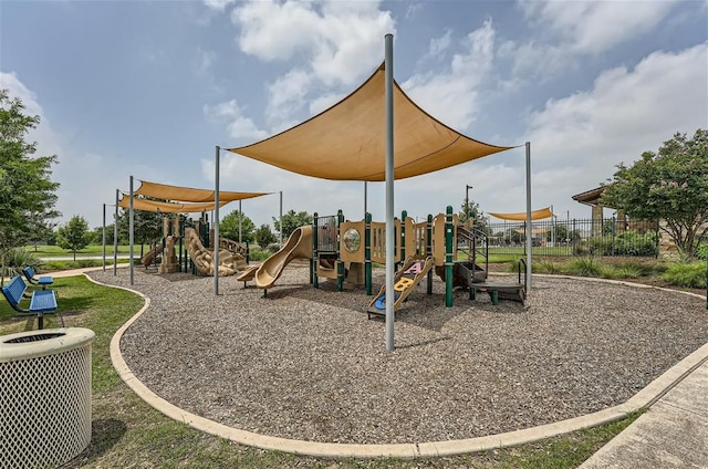 7013 Tonka Ln, Austin, TX 78744 - community play area featuring central AC and fence
