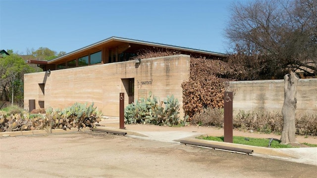 view of property exterior