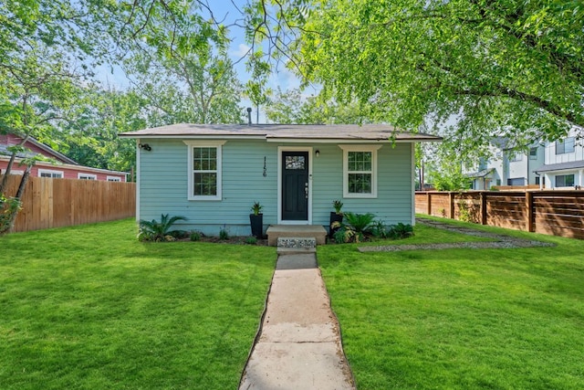 view of bungalow-style house