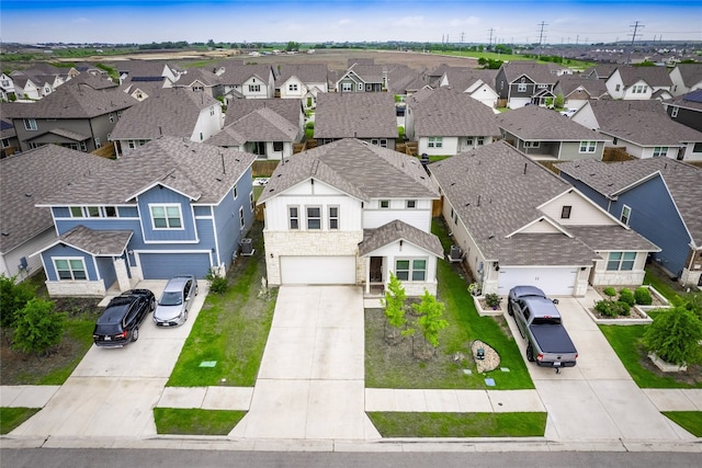 111 Lyrebird Ln, Hutto, TX 78634 - aerial perspective of suburban area