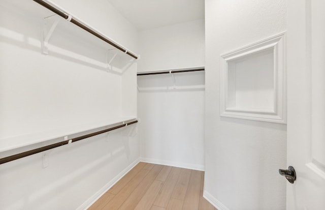 117 Crossbar St, Georgetown, TX 78633 - spacious closet with light wood-style flooring
