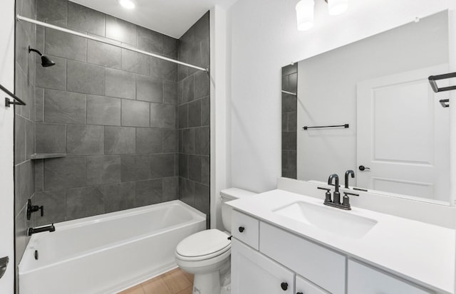 117 Crossbar St, Georgetown, TX 78633 - full bathroom with toilet, shower / bath combination, and vanity