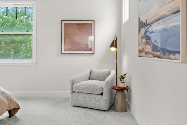 512 E 49th St, Austin, TX 78751 - living area with carpet flooring and healthy amount of natural light