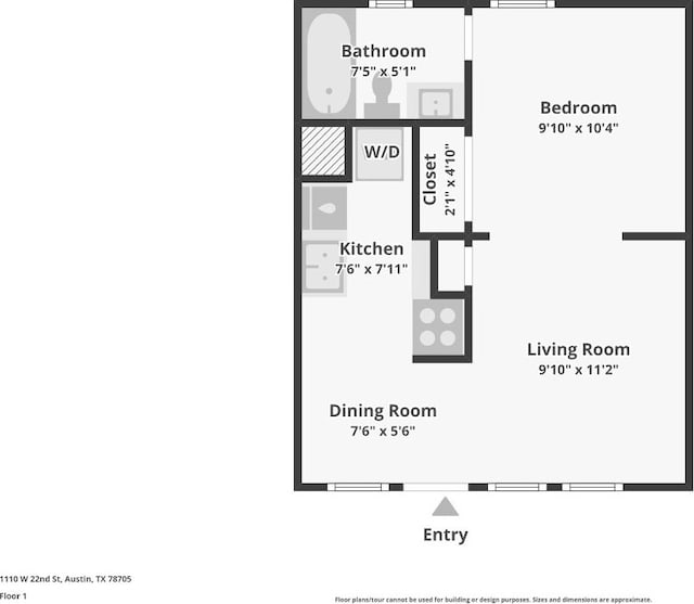 1110 W 22nd St Unit 2, Austin, TX 78705 - photo 2