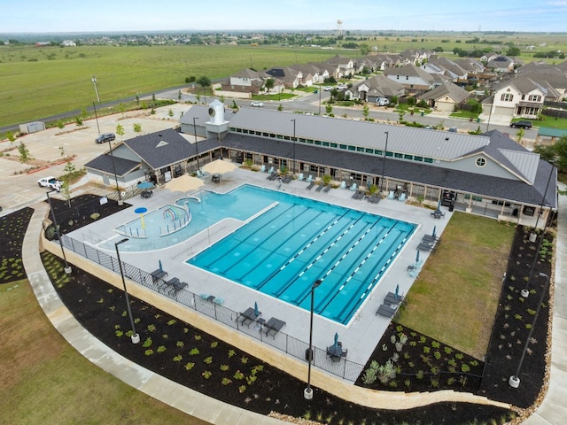 view of pool