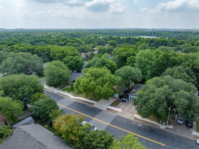 4703 Quicksilver Blvd, Austin, TX 78744 - drone / aerial view of a forest