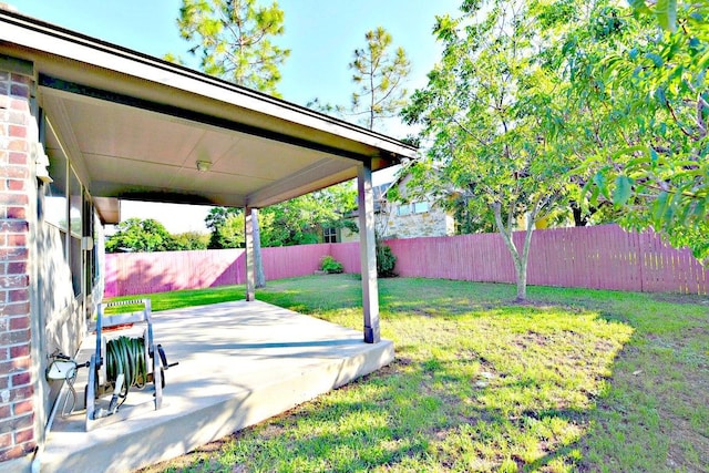 11120 Old Quarry Rd, Austin, TX 78717 - view of yard with a patio