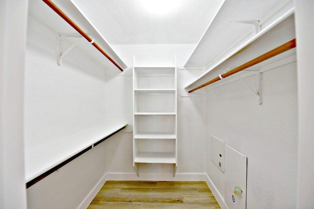 11120 Old Quarry Rd, Austin, TX 78717 - spacious closet with light wood-type flooring