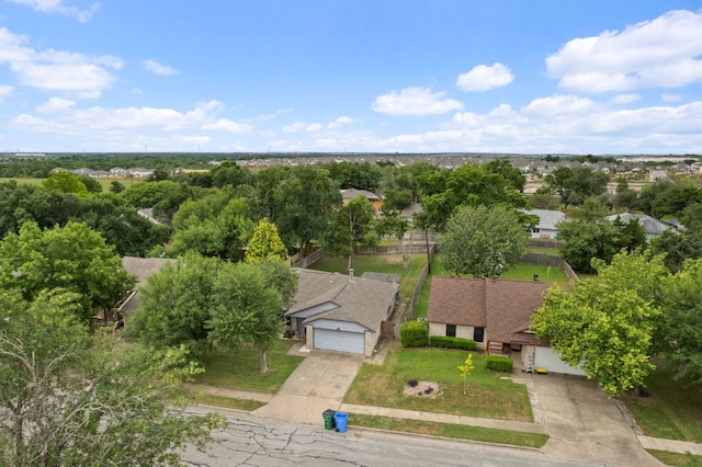 aerial view of property and surrounding area