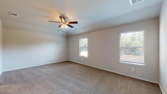 2402 Bee Creek Dr, Copperas Cove, TX 76522 - carpeted spare room with ceiling fan and baseboards
