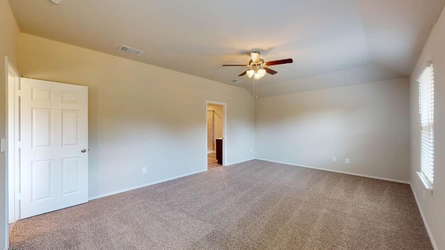 2402 Bee Creek Dr, Copperas Cove, TX 76522 - empty room with ceiling fan, carpet, and baseboards