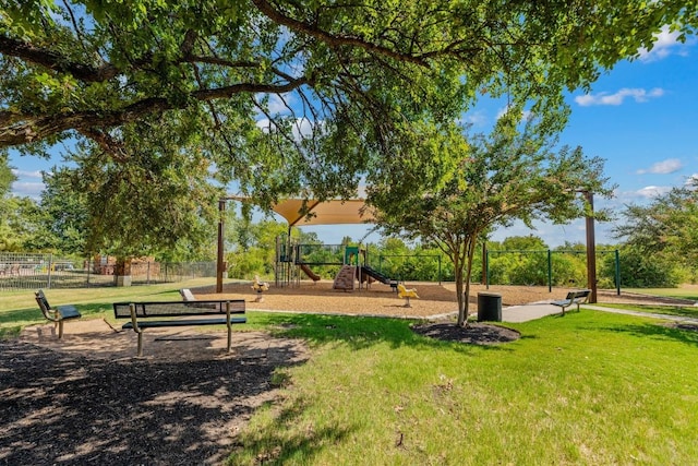 view of community