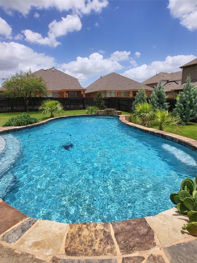 3320 Magellan Ct, Round Rock, TX 78665 - view of swimming pool featuring a fenced backyard