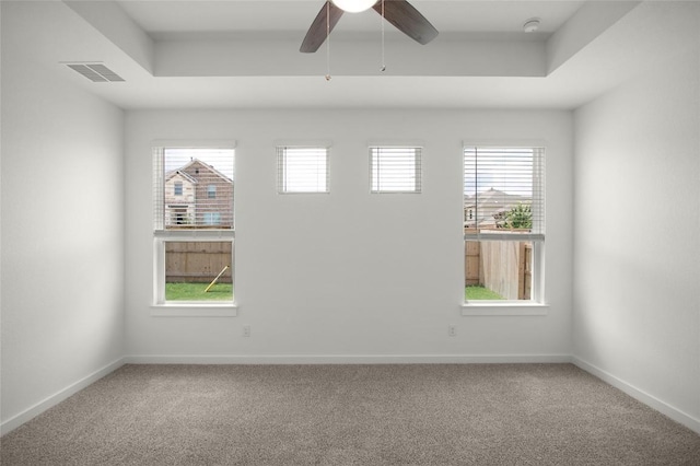 204 Ridgewell Loop, Georgetown, TX 78633 - carpeted empty room with a ceiling fan and baseboards